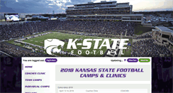 Desktop Screenshot of kansasstatefootballcamps.com